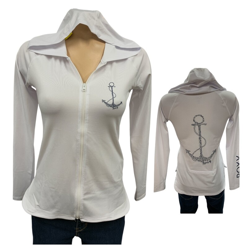 Roxy, White, Size: M