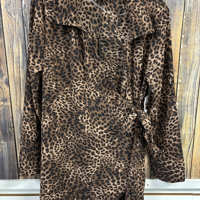 NWT Animal Print Cover Up, Size: Small