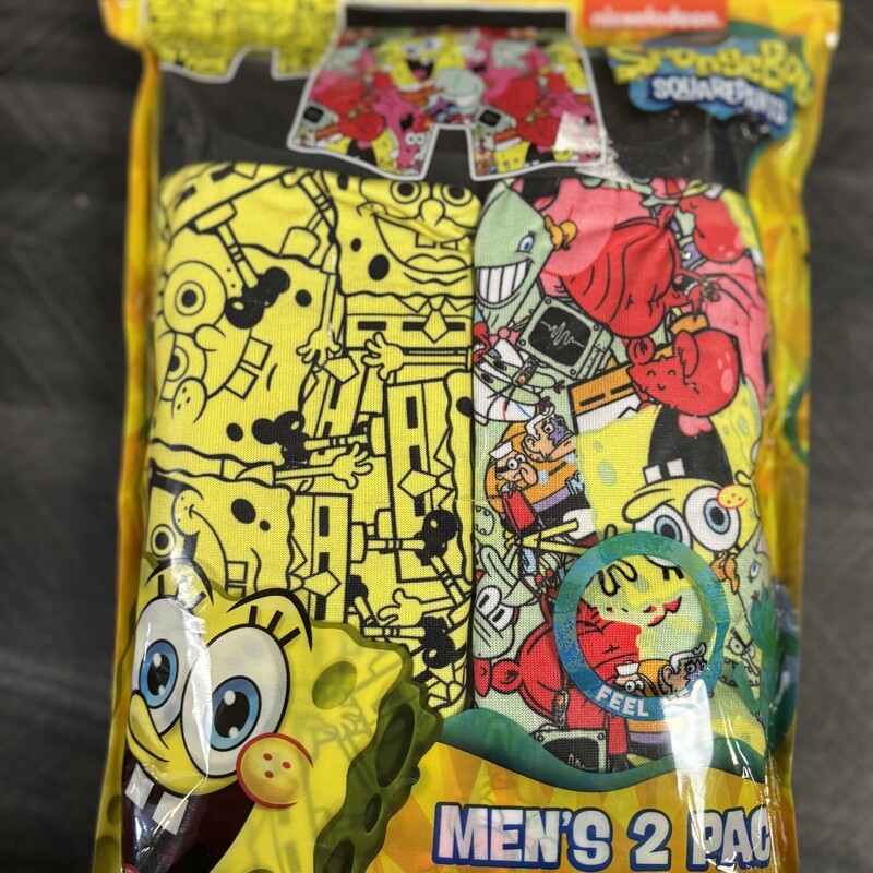 NWT Sponebob Briefs, Size: XL 40-42
