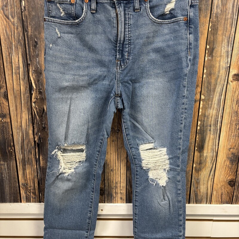 Madewell Distressed Jeans, Size: 28