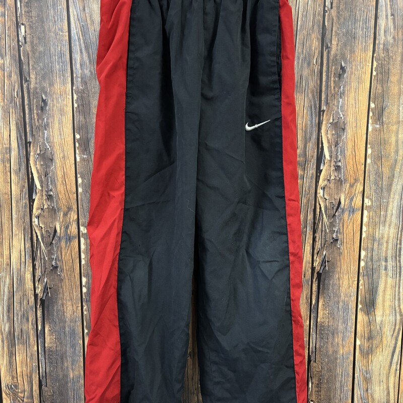 Red/black Nike Pants, Size: 6