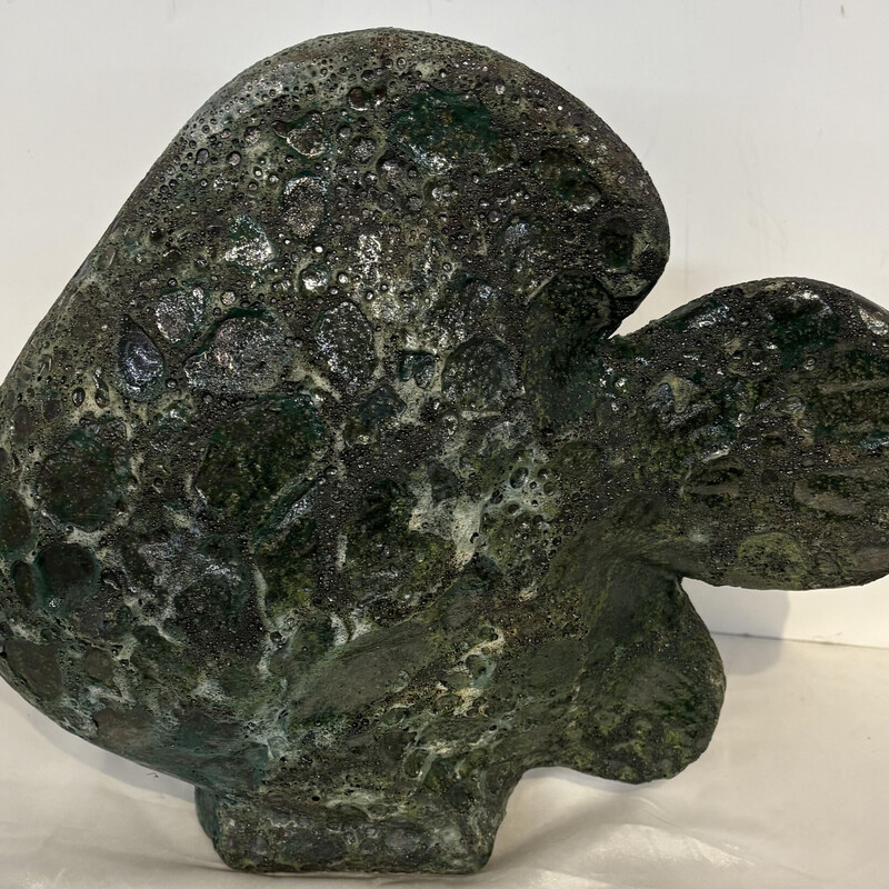 Ceramic Moss Look Fish