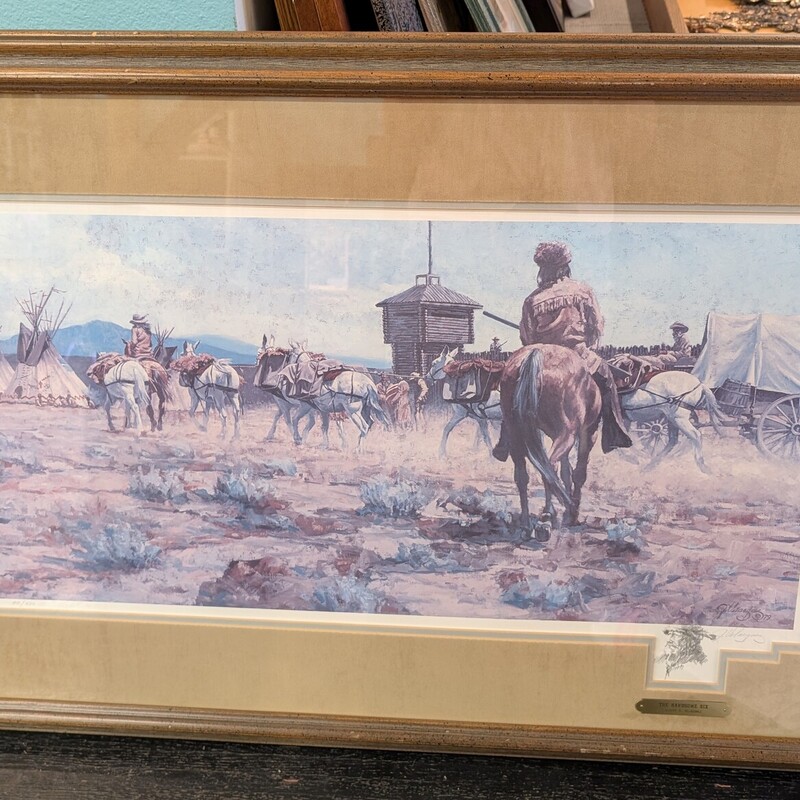 Joseph Velazquez Signed, Litho, Handsome
42 x 27h