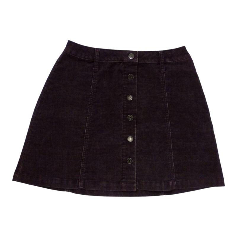 Skirt: Purple Corduroy NW