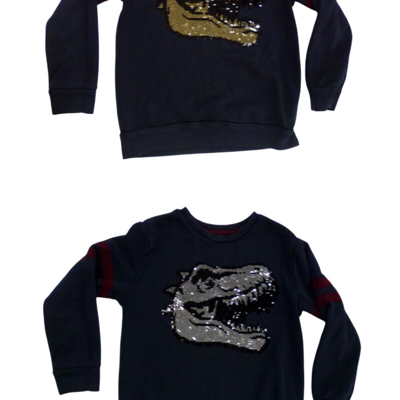 LS Shirt: Sequin Dinosaur, Boy, Size: 7

Located at Pipsqueak Resale Boutique inside the Vancouver Mall, Suite 230, (upstairs between Round 1 and Golds Gym) or online at: #pipsqueakresale

All items are photographed prior to being steamed. Cross posted, items are located at #PipsqueakResaleBoutique, payments accepted: cash, paypal & credit cards. Any flaws will be described in the comments. More pictures available with link above. Local pick up available at the #VancouverMall, tax will be added (not included in price), shipping available (not included in price, *starts at $9.99; please contact regarding shipment of toys or other larger items), item can be placed on hold with communication, message with any questions. Join Pipsqueak Resale - Online to see all the new items! Follow us on IG @pipsqueakresale / Facebook @pipsqueakresaleboutique & Thanks for looking! Due to the nature of consignment, any known flaws will be described; ALL SHIPPED SALES ARE FINAL. All items are currently located inside Pipsqueak Resale Boutique as a store front items purchased on location before items are prepared for shipment will be refunded.

#resalerocks #shopsmall #pipsqueakresale #shopvanmall #vancouverwa #portland #reusereducerecycle #fashiononabudget #chooseused #consignment #savemoney #shoplocal #weship  #shopvanmall #vancouvermall #vancouver #vancouverwashington #keepusopen #shoplocalonline #resale #resaleboutique #mommyandme #minime #fashion #reseller #usedclothing #usedtoys #secondhand #consign #store #clothes #womensclothes #kidsclothes #shopvancouvermall