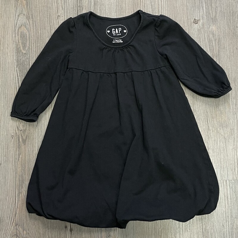 Gap Dress, Black, Size: 3Y