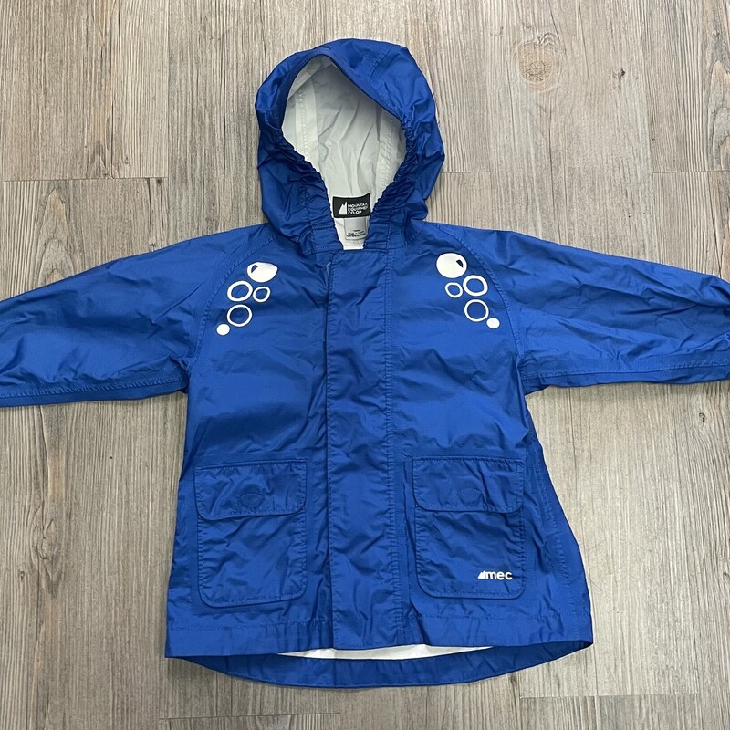 MEC Rain Jacket, Blue, Size: 12M