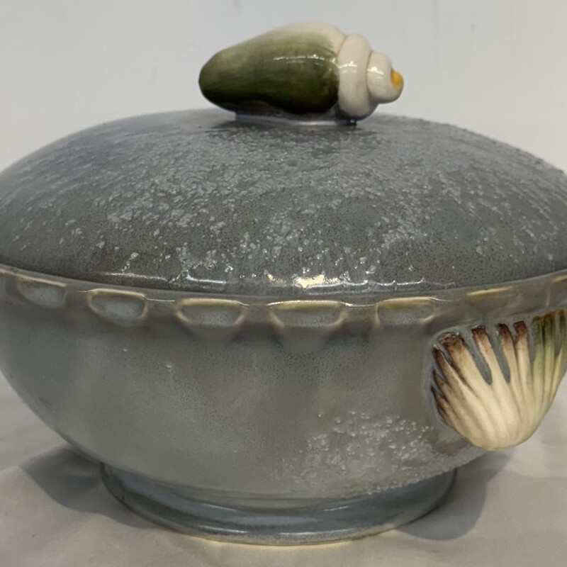 MWW Shell Lidded Bowl