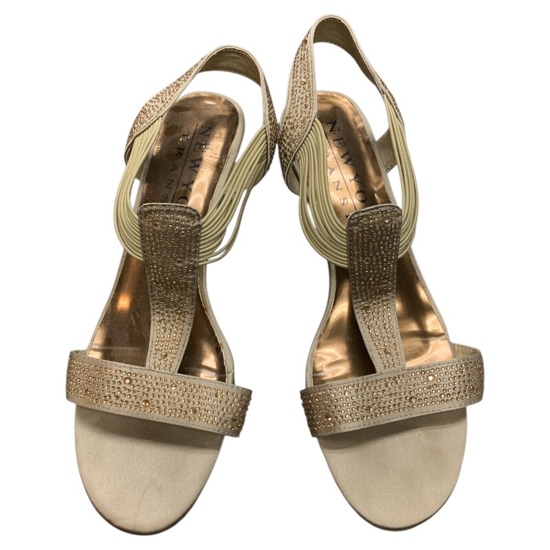 New York Transit, Gold, Size: 9