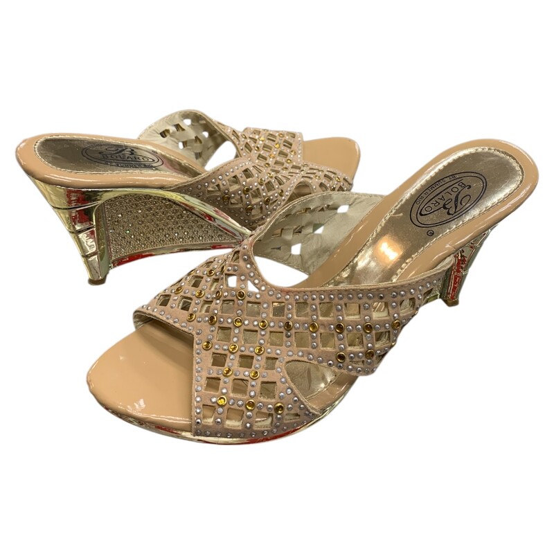 Bolaro By Summer Rio, Gold, Size: 8.5