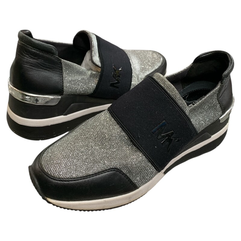 Michael Kors, Blk/svr, Size: 8