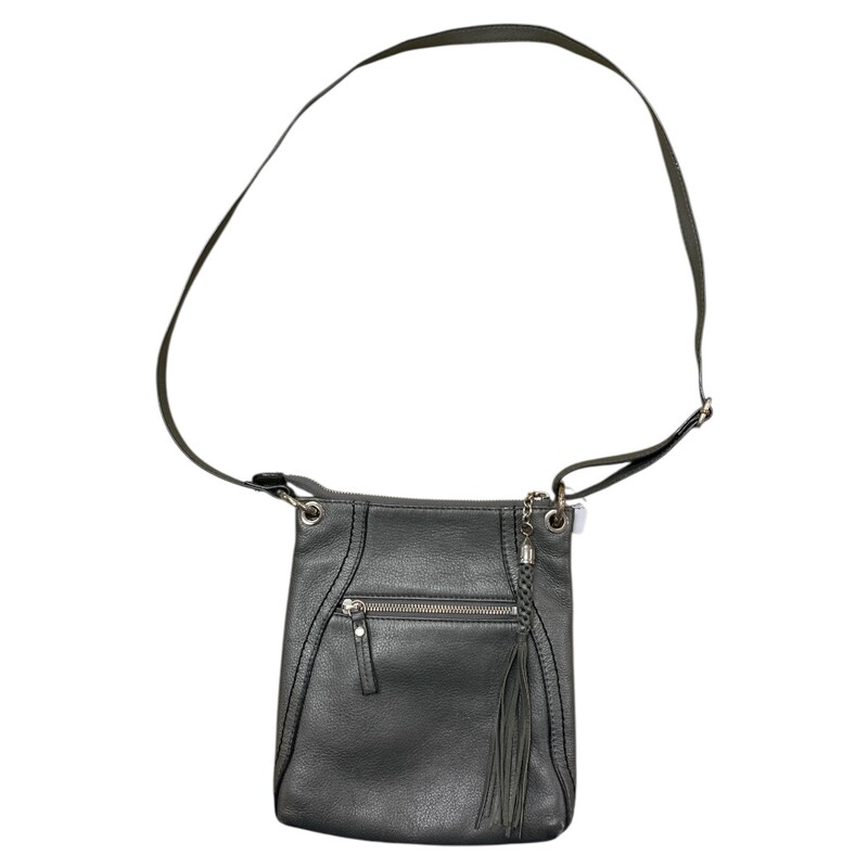 Danier Leather, Grey, Size: S