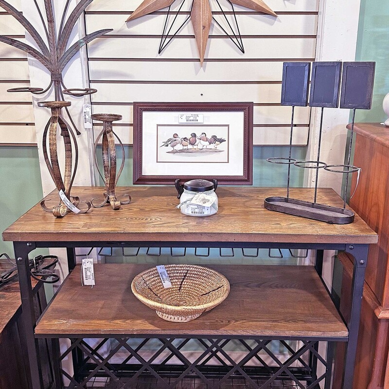 Wine Table/Rack
Size: 40x20x36