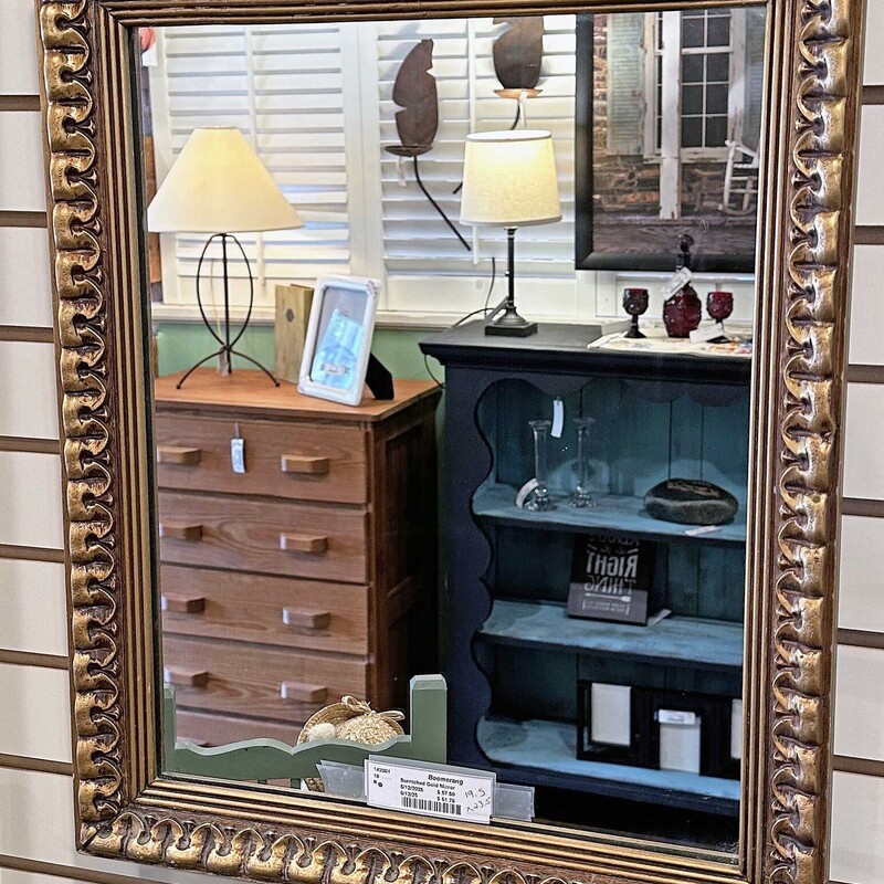 Burnished Gold Mirror