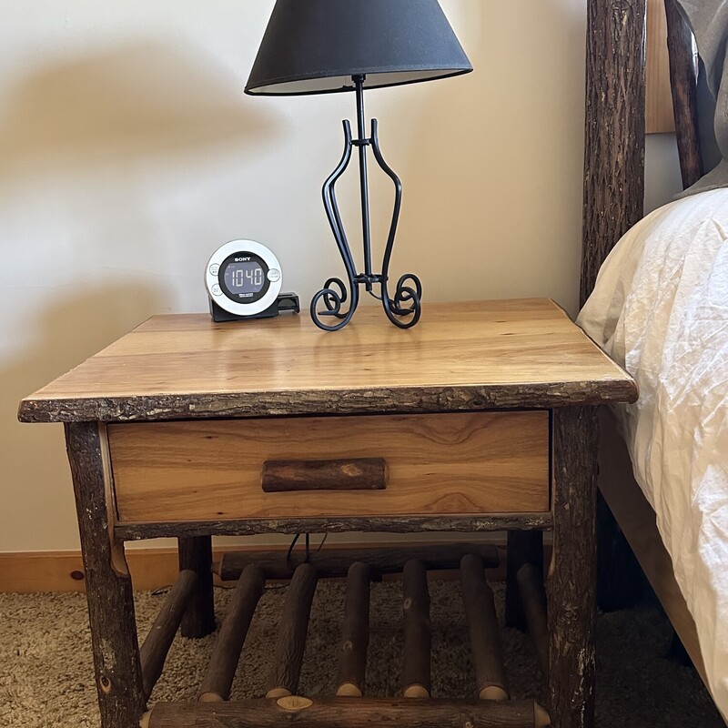 Hickory Nightstand