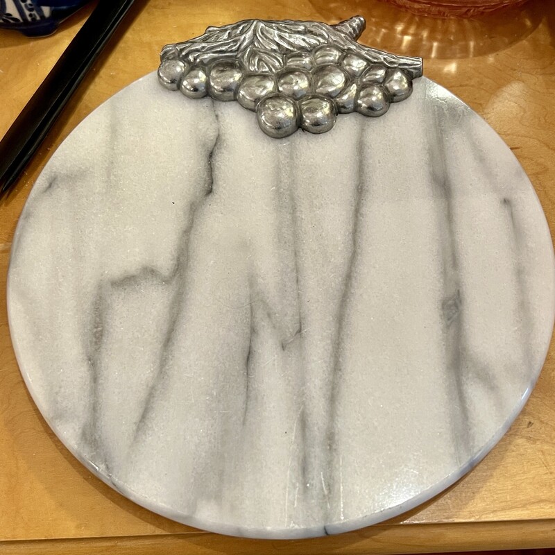 Cheese Board, Marble,
Size: 8dia
