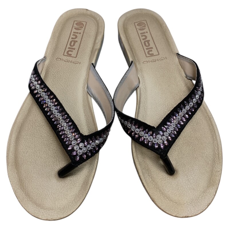 Inblue, Blck, Size: 8