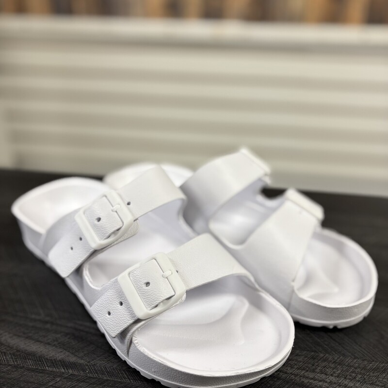 New White Sandals