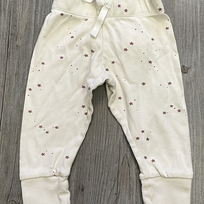 Colored Organics Jogger, Beige, Size: 6-12M