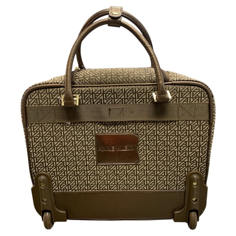 Anne Klein Traveling Bag, Brwn, Size: XL