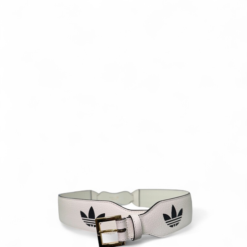 Gucci x Adidas Limited Horsebit Belt<br />
<br />
Date Code: 625854 U4DAG<br />
<br />
Dimensions:<br />
2in W<br />
<br />
In excellent condition.<br />
<br />
Does not come with the original dust bag or box.