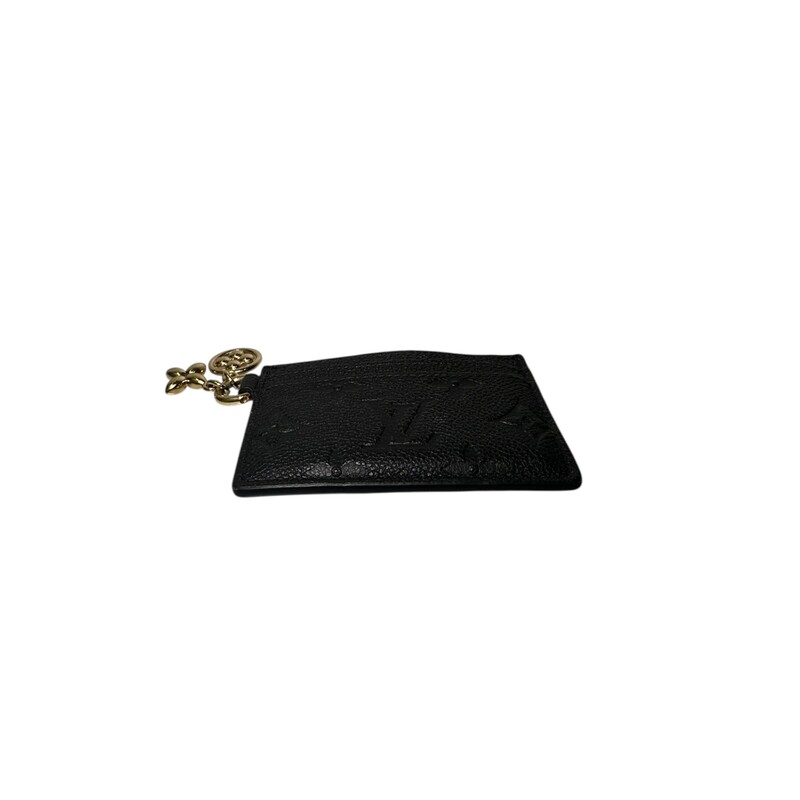 Louis Vuitton Charm Card Holder Monogram Emperiente Leather<br />
<br />
Chipped<br />
<br />
Dimensions:<br />
4 x 2.9 x 0.1 inches<br />
(Length x Height x Wide)<br />
<br />
In excellent condition.<br />
<br />
Comes with original dust bag and box.