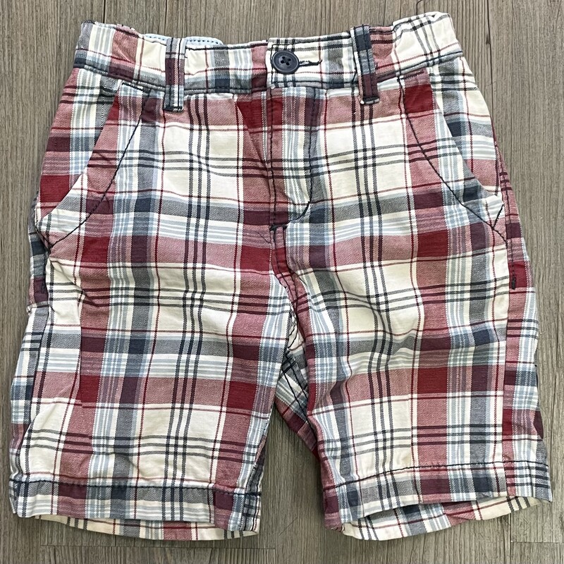 H&M Plaid Shorts, Multi, Size: 18-24M