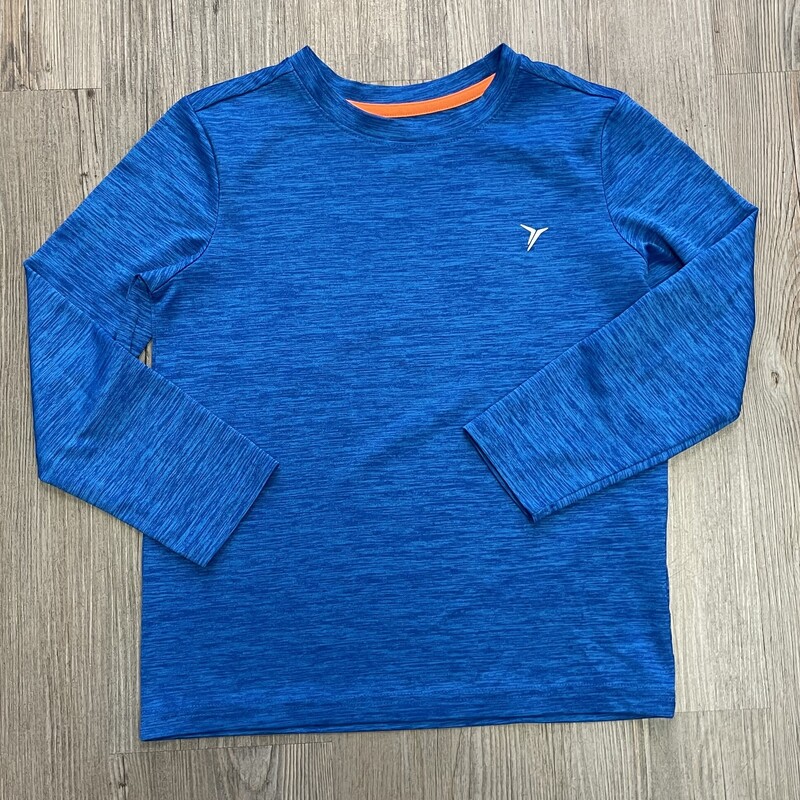 Old Navy Active Tee  LS, Blue, Size: 6-7Y