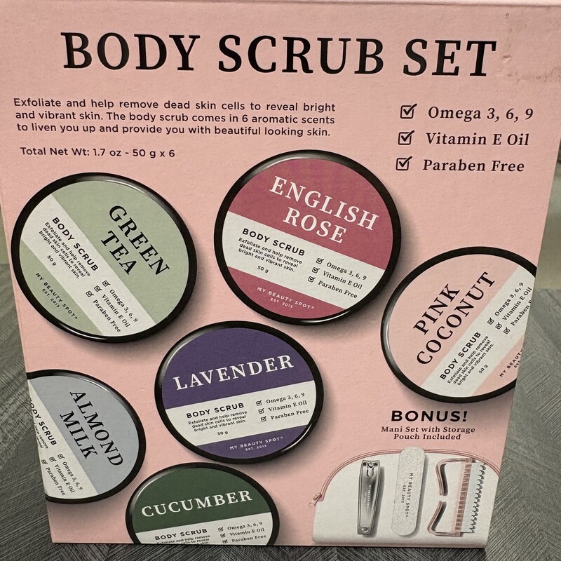 Body Scrub Set