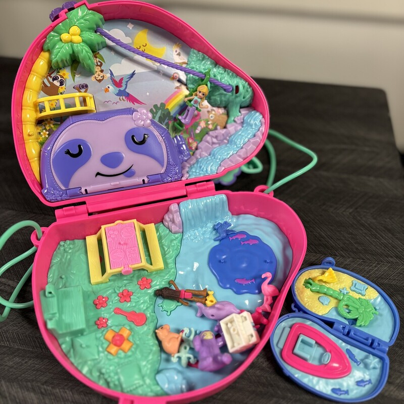 Sloth Polly Pocket Set