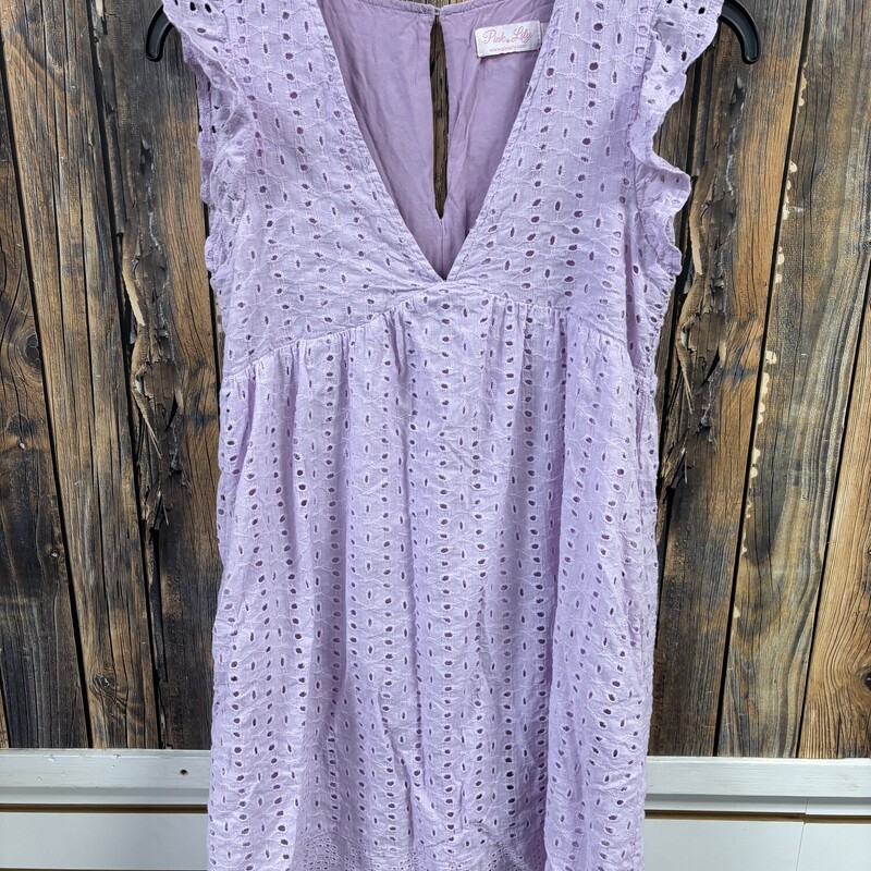 Pink Lily Purple Eyelet D