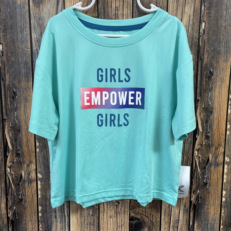 NWT Teal Girls Power Girl