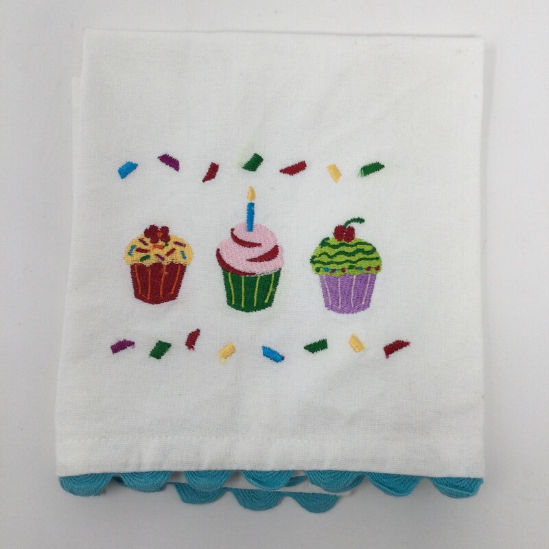 Cup Cake Tea Towel