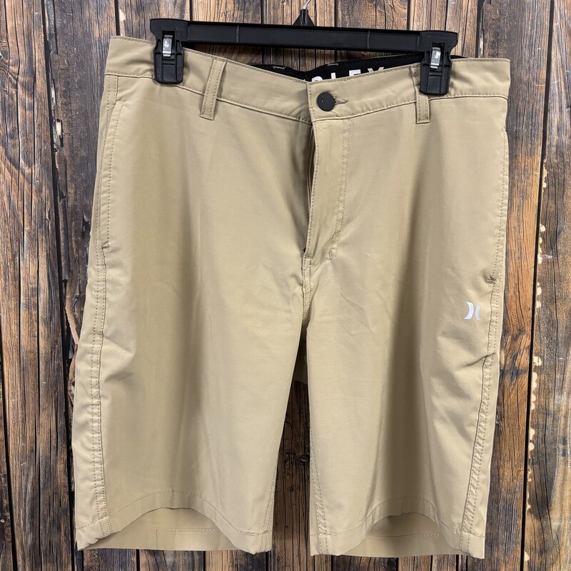 Tan Hurley Shorts, Size: 30