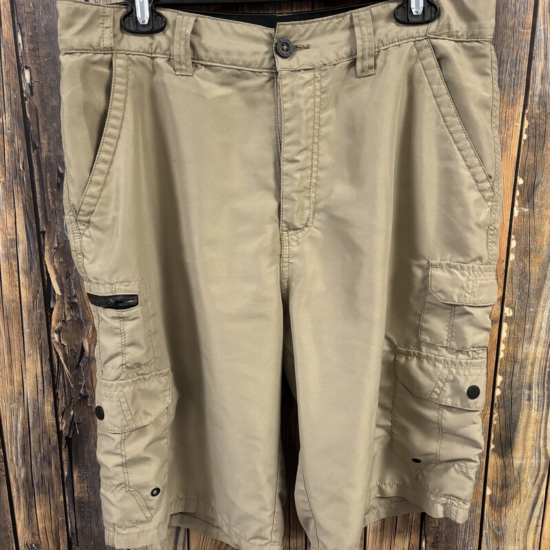 Tan Denali Shorts