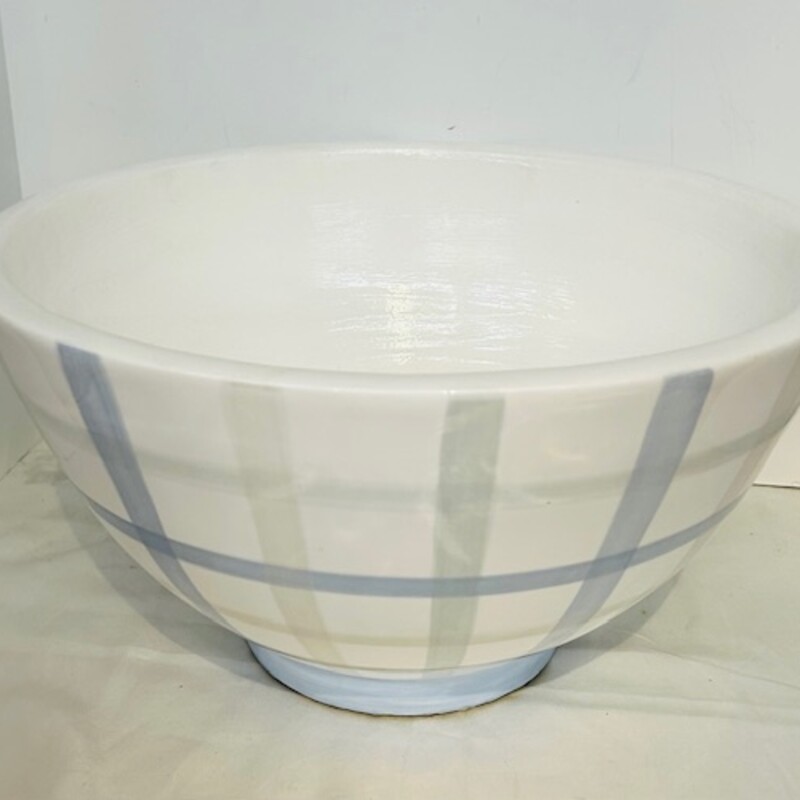BallardDesigns Plaid Bowl