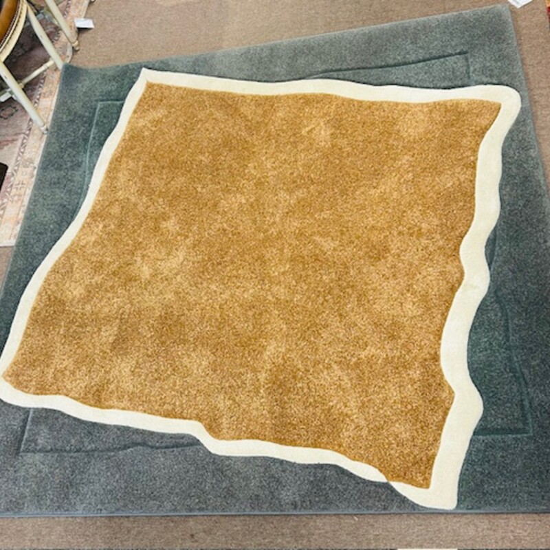 Custom Wool Square Rug