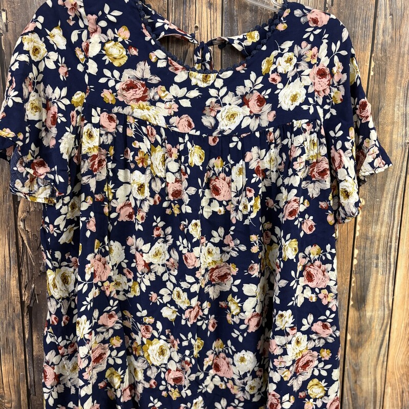 Blue Flower Shirt