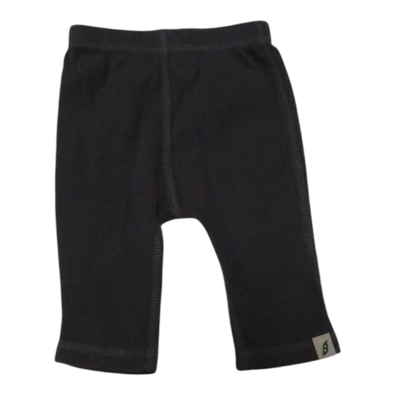 Pants: Gray Ribbed