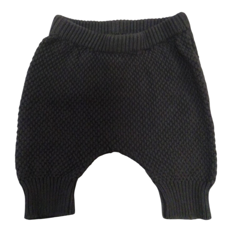 Pants: Dark Grey/Knitted