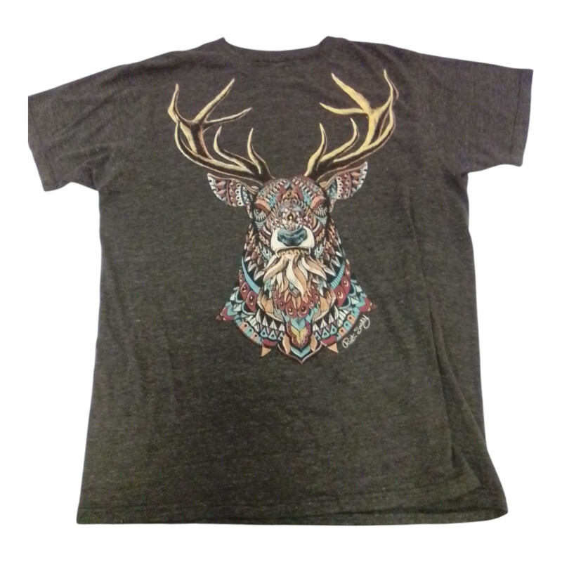 Shirt: Black/Deer