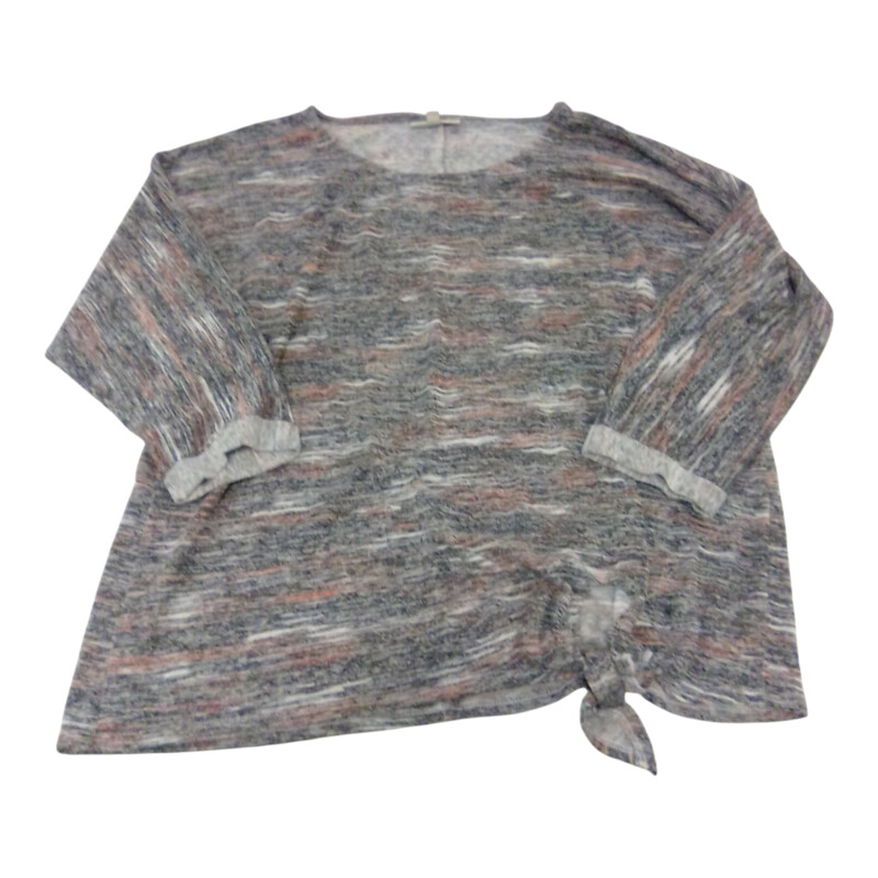 Long Sleeve Shirt: GR/PK