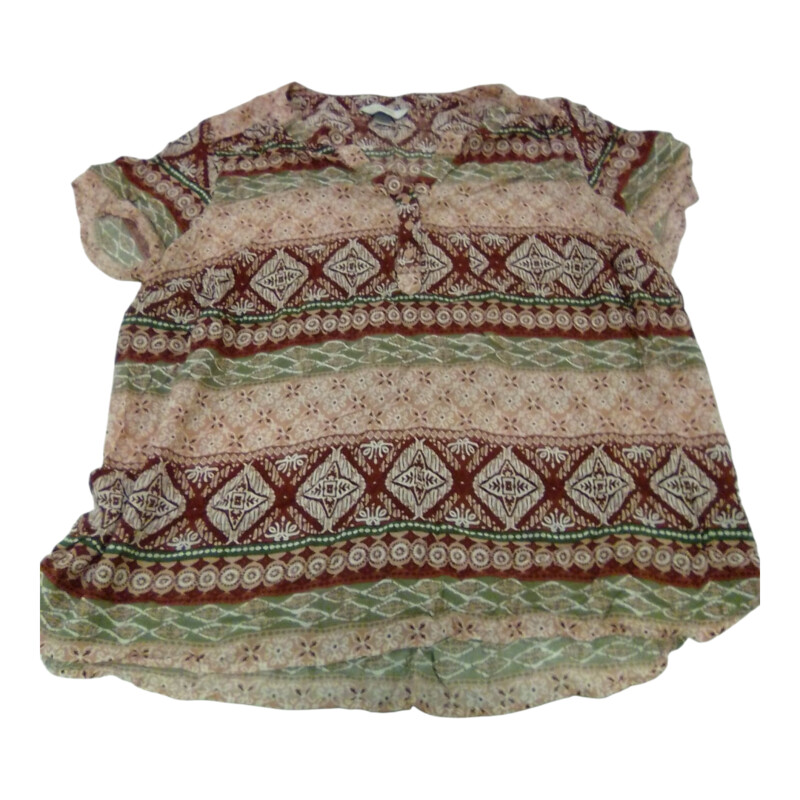 Shirt: Aztec Pattern