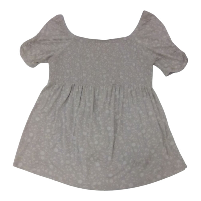 Shirt: Cream/Flowers