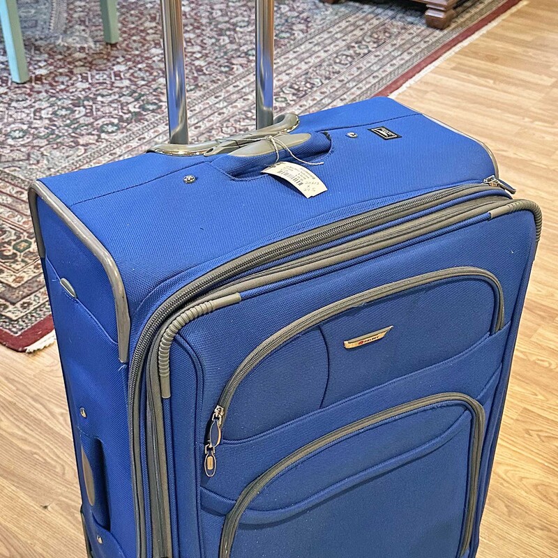 Lg Blue Delsy Suitcase