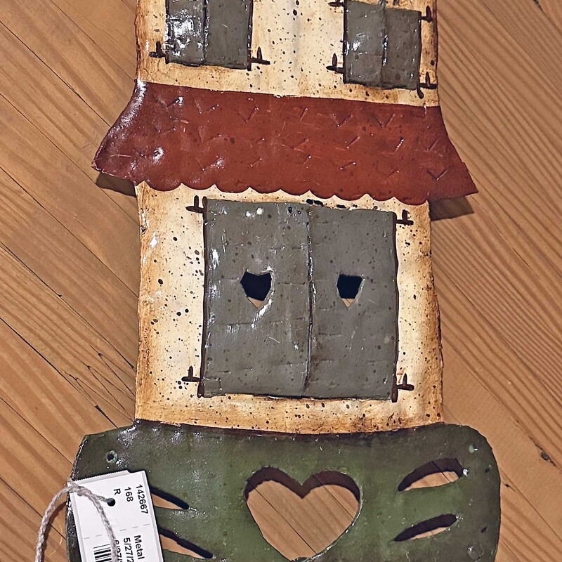 Metal House Key Rack 17x8