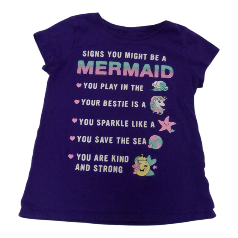 Shirt: Purple Mermaid