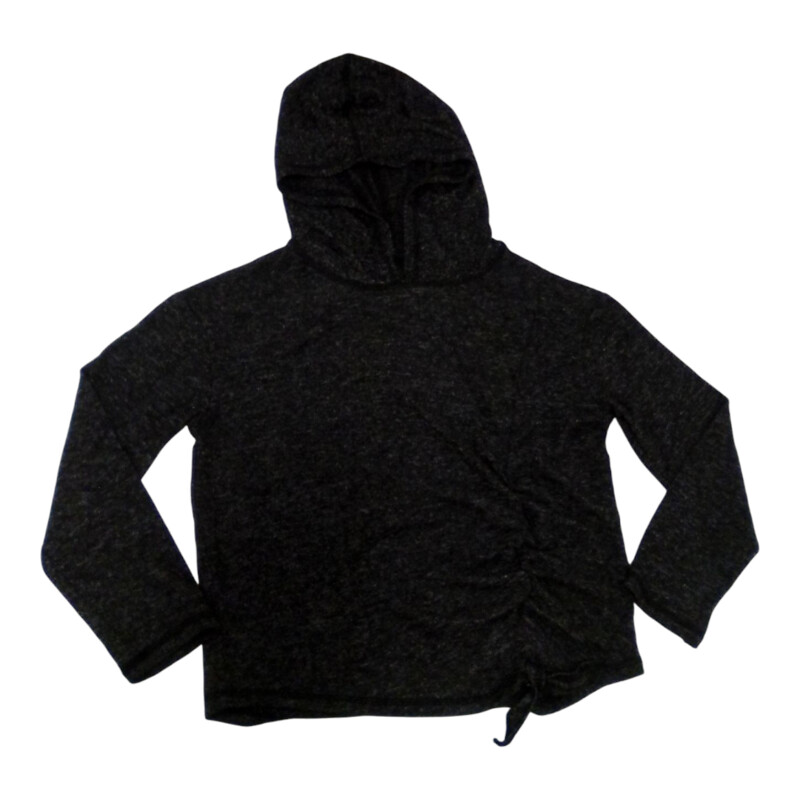 Sweater: Dark Gray Hooded