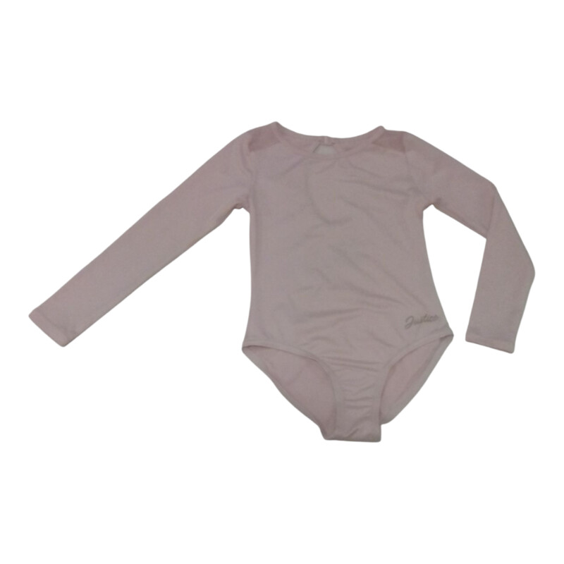 Leotard: Pink Long Sleeve