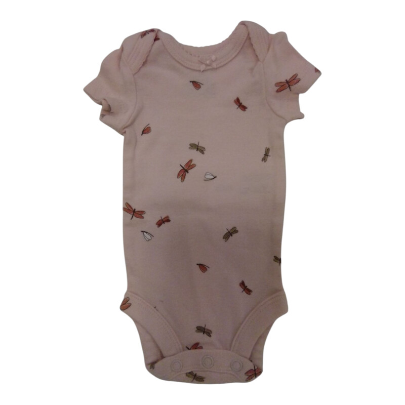 Onesie: Pink Dragonflys
